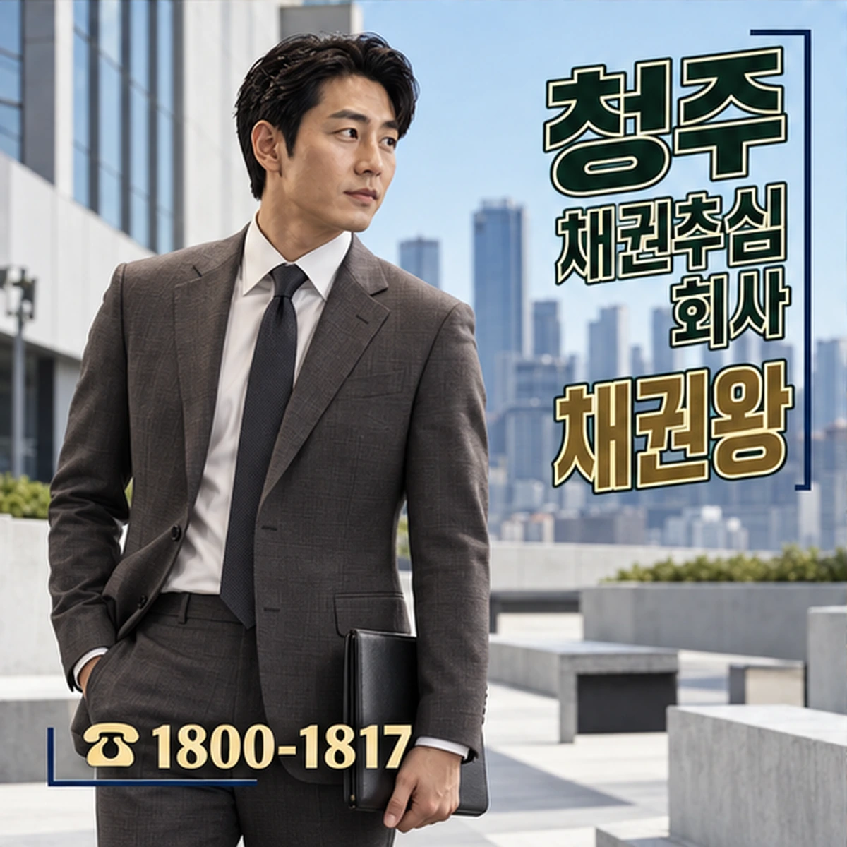 청주 채권추심 회사 상담 안내 · 채권왕 1800-1817