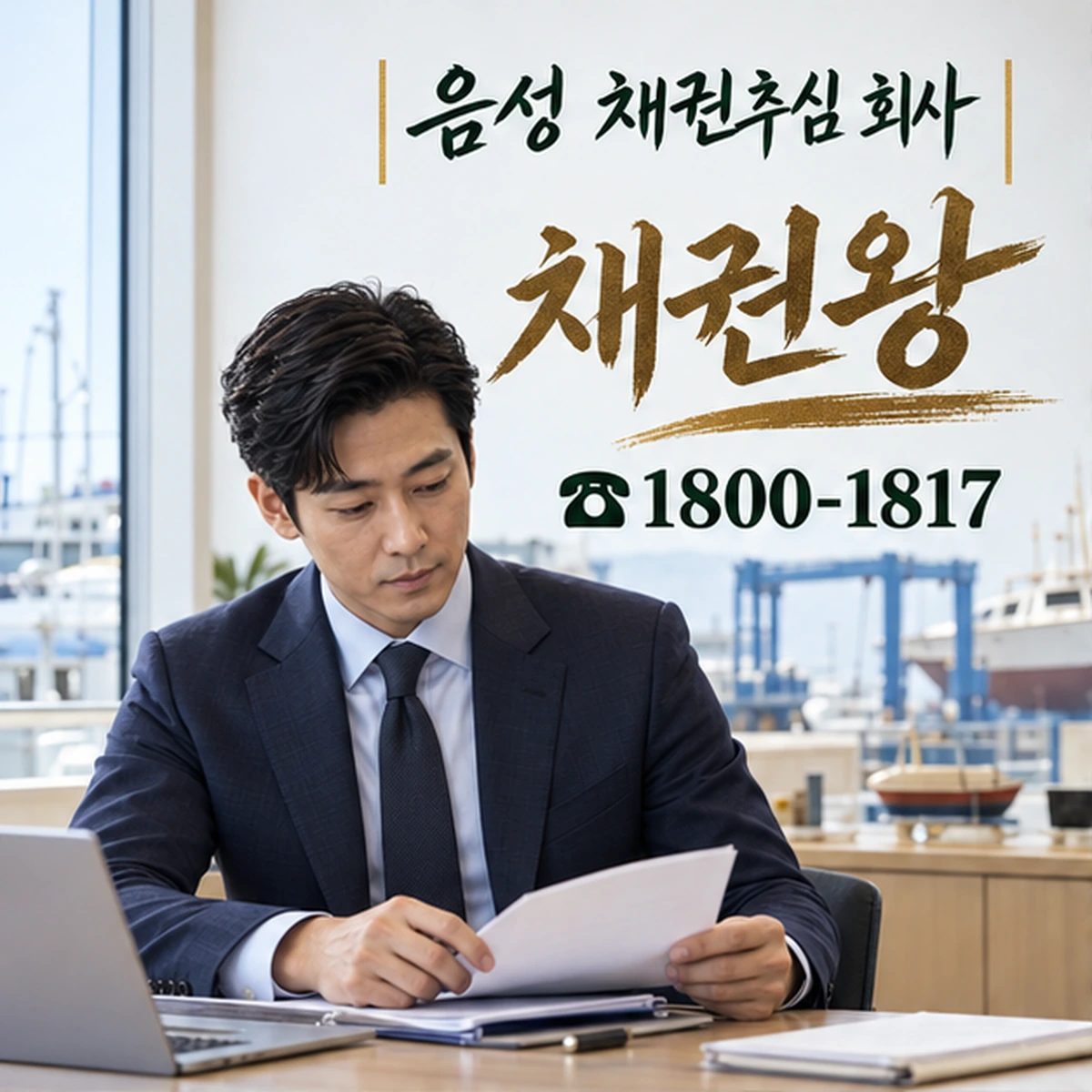 음성 채권추심 회사 상담 안내 · 채권왕 1800-1817