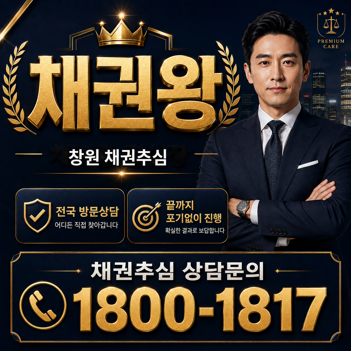 창원 채권추심 채권왕 김실장 상담 안내