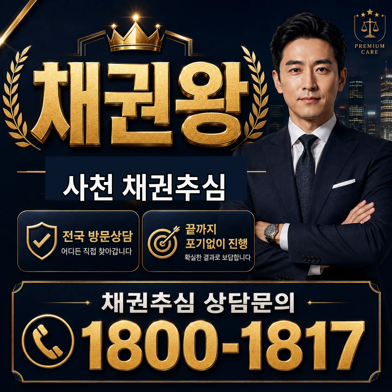 사천 채권추심 채권왕 김실장 상담 타이틀 이미지