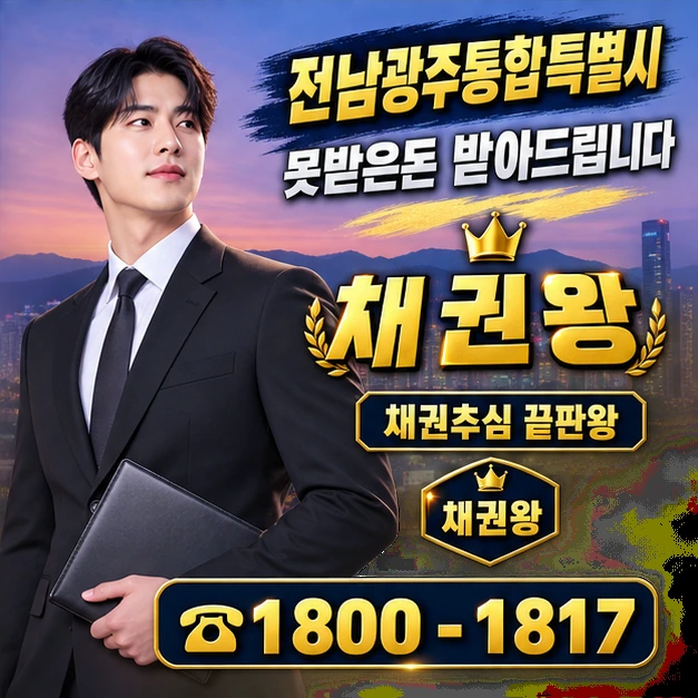 전남광주통합특별시 못받은돈 받아드립니다 대표 이미지