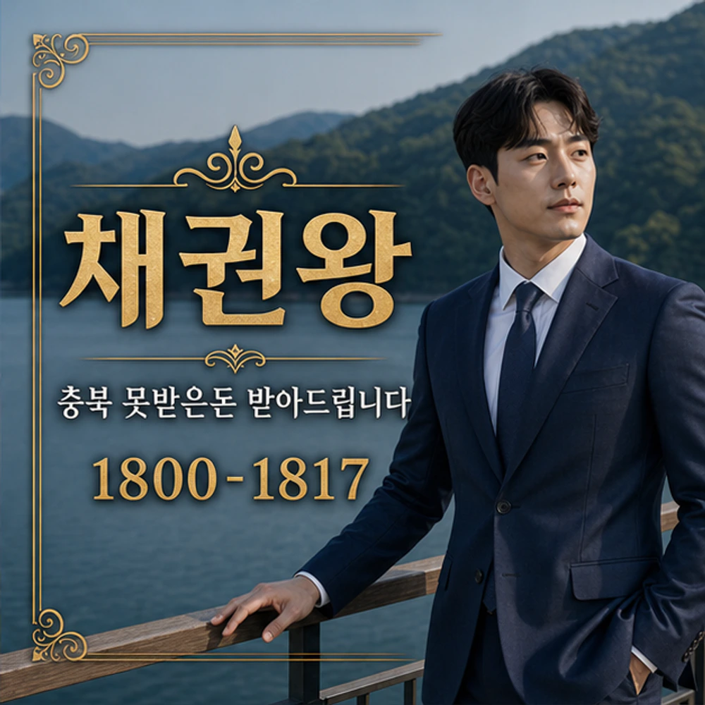 충북 못받은돈 받아드립니다 대표 이미지