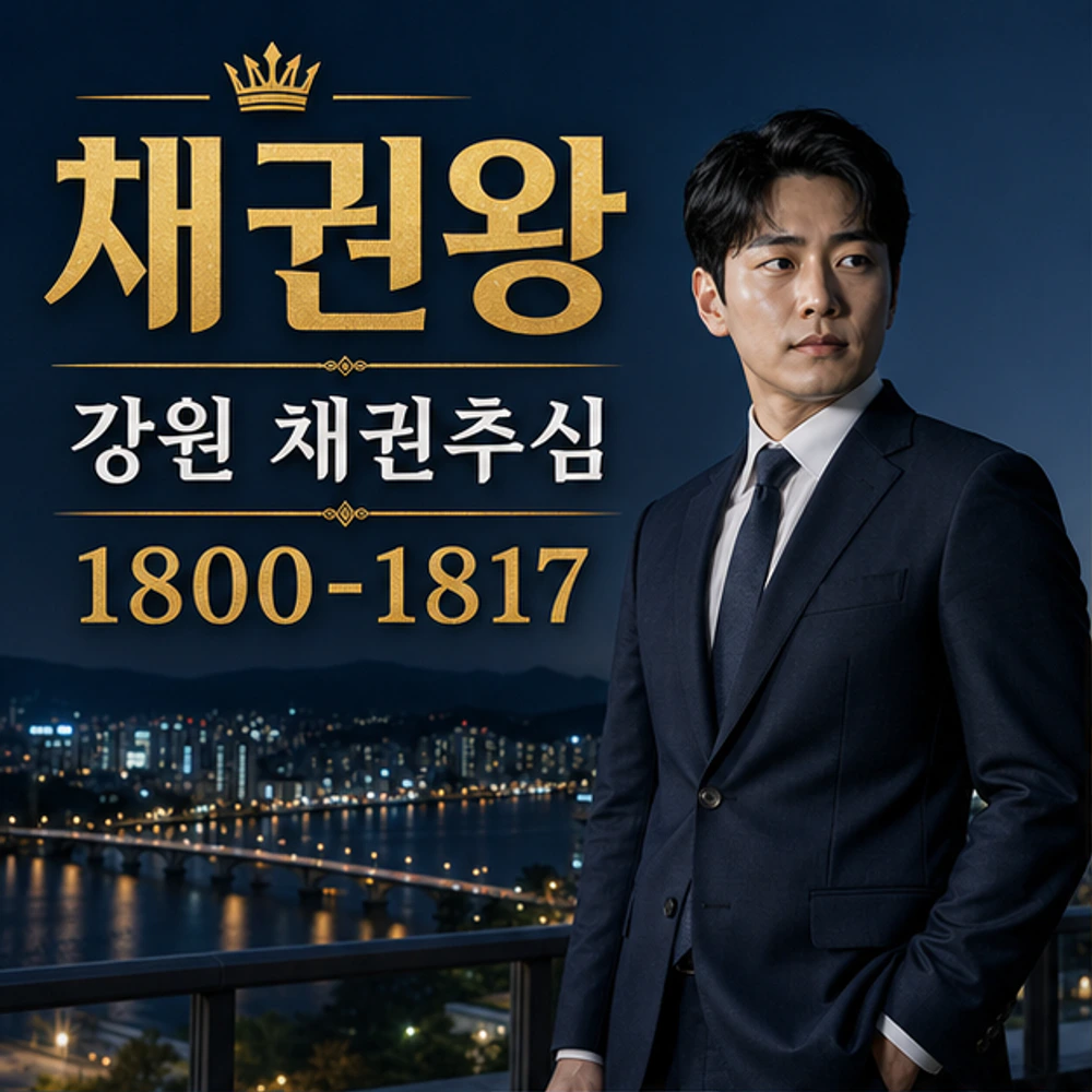 강원 채권추심 채권왕 김실장 대표 이미지