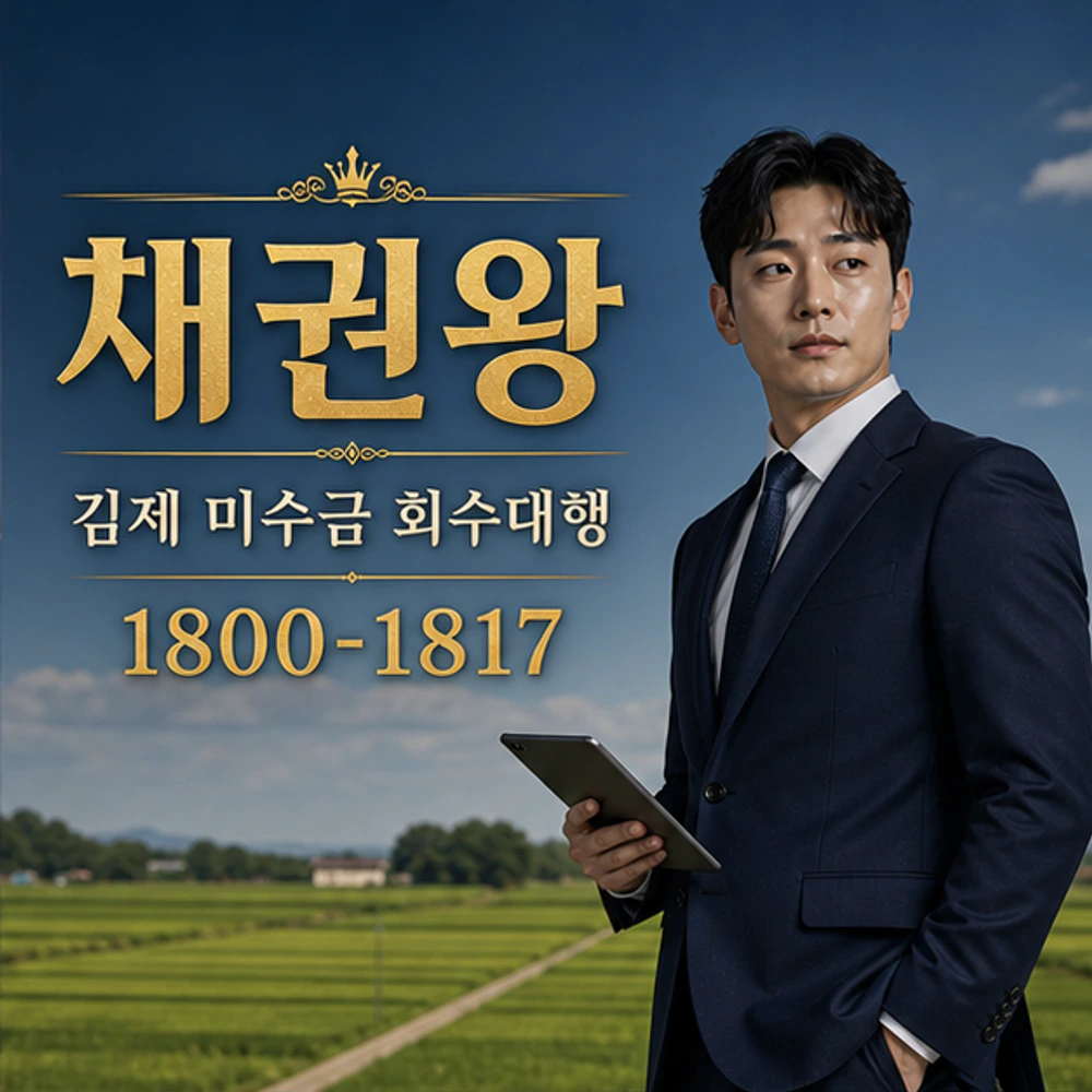 김제 미수금 회수대행 대표 이미지