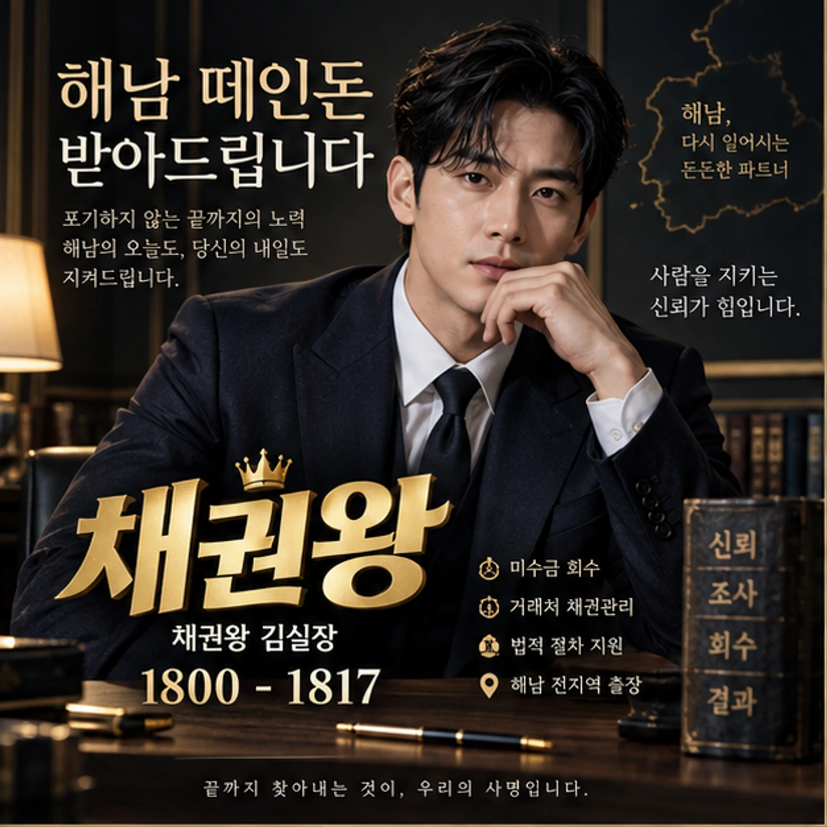 해남 떼인돈 받아드립니다 대표 이미지